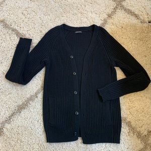 American Apparel Black Cardigan